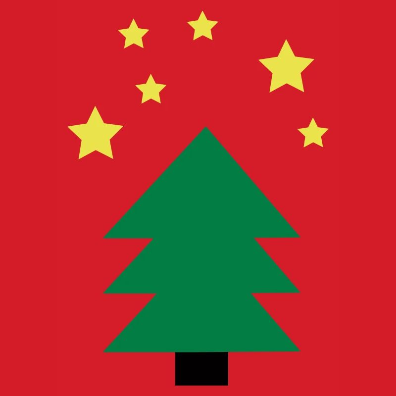 Christmas tree green