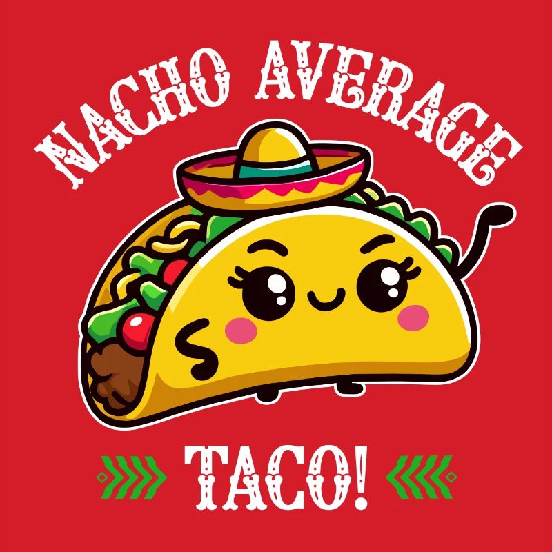 Nacho Average Taco – Fun Taco Design