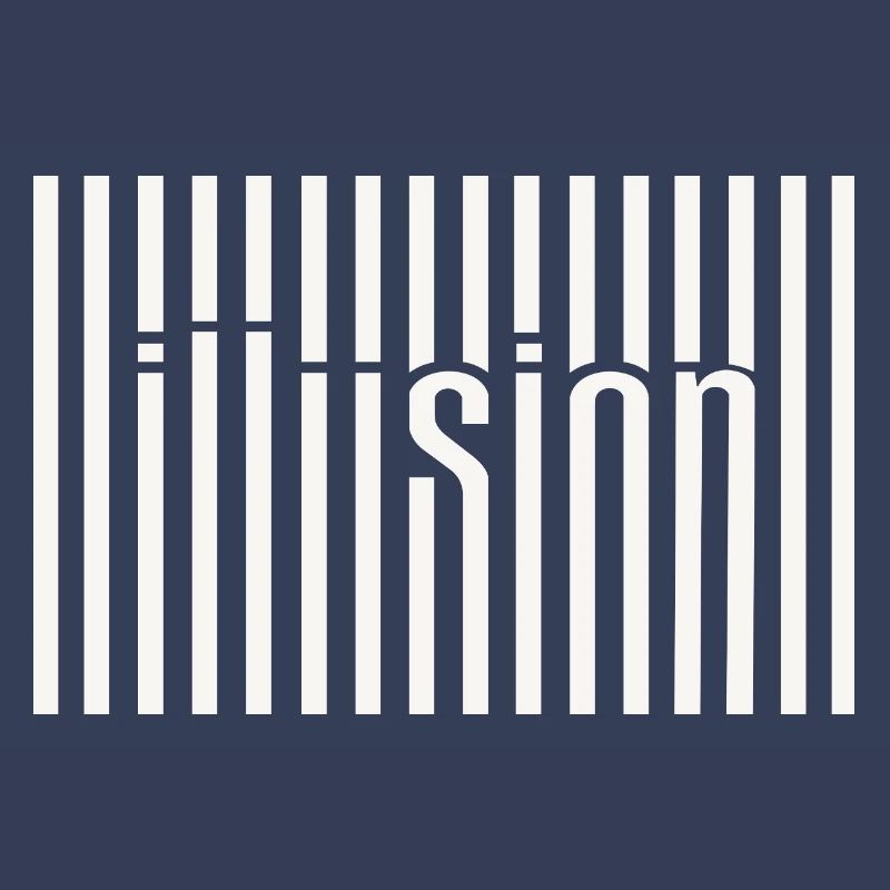Illusion du code-barres