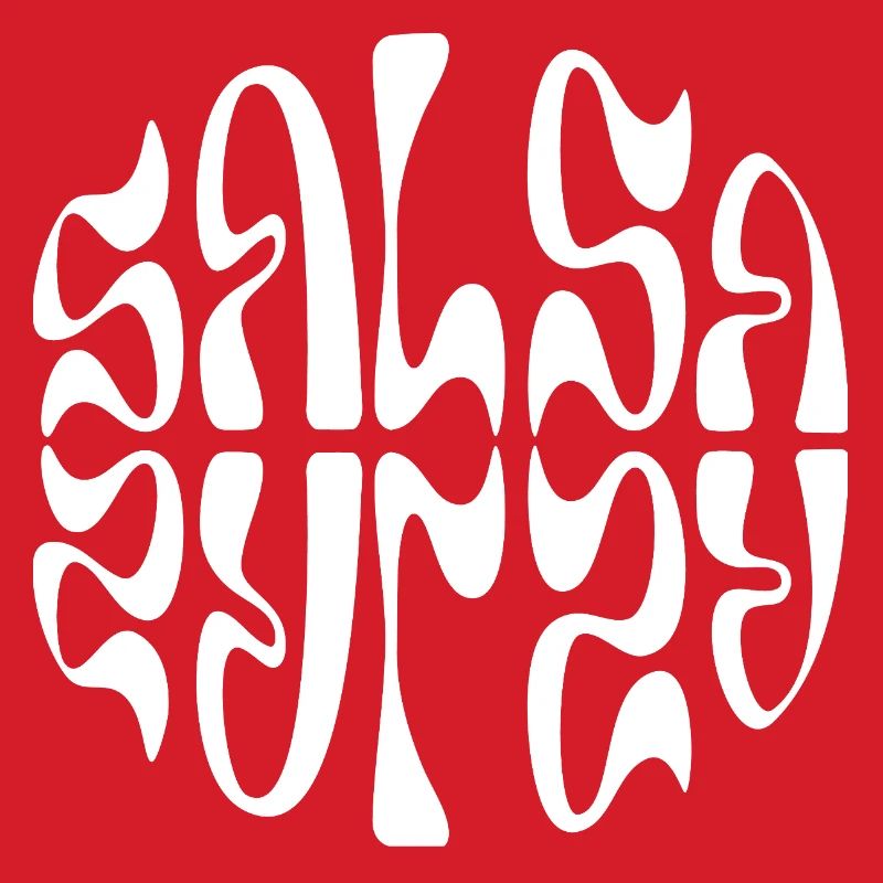 Salsa Pulse Circular Typography
