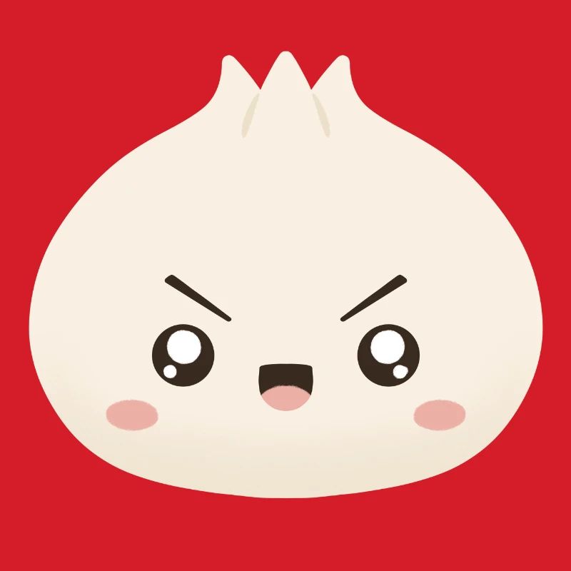 Grumpy Dumpling – süßes Maskottchen