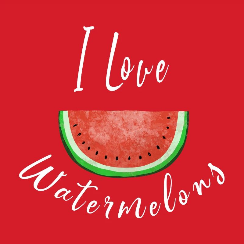J'aime Pastèques - Watermelon - Fruit
