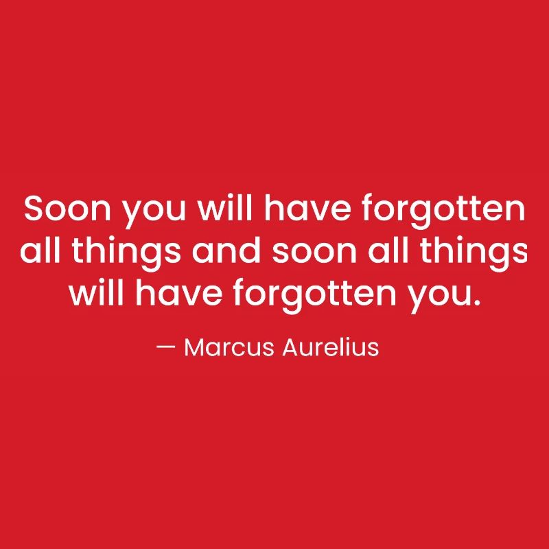 Marcus Aurelius Stoic Quote Design