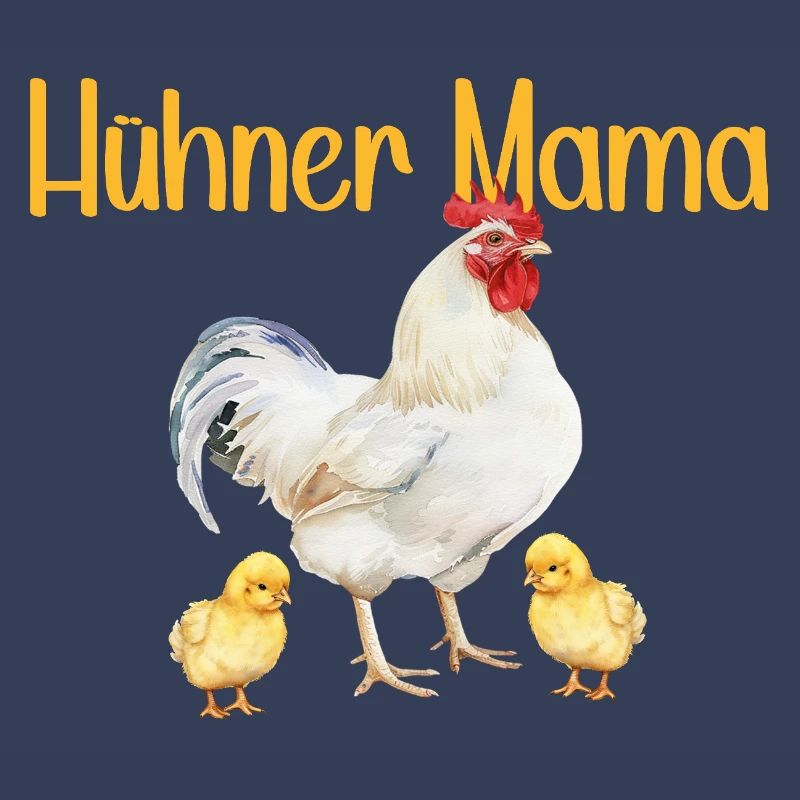 Hühner Mama Muttertag Mutterschaft Mama Elternteil