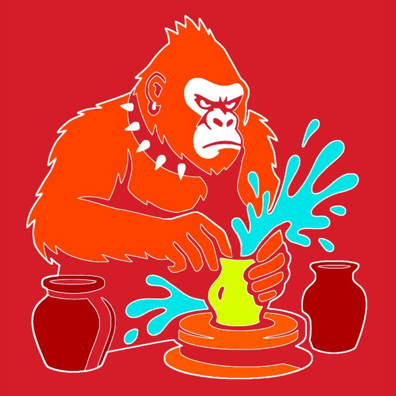 Gorilla Pottery Splash Studio