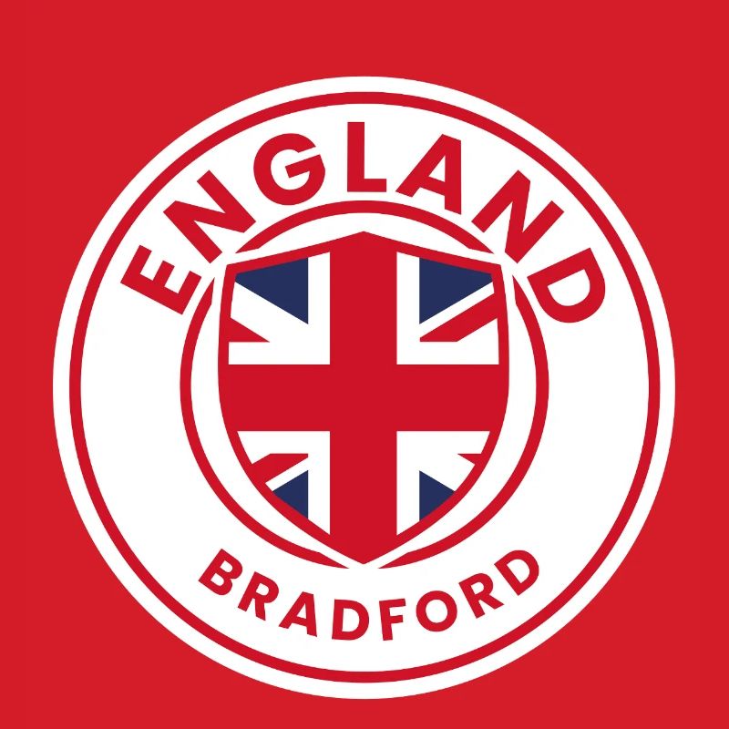 Drapeau du drapeau de Bradford d’Angleterre