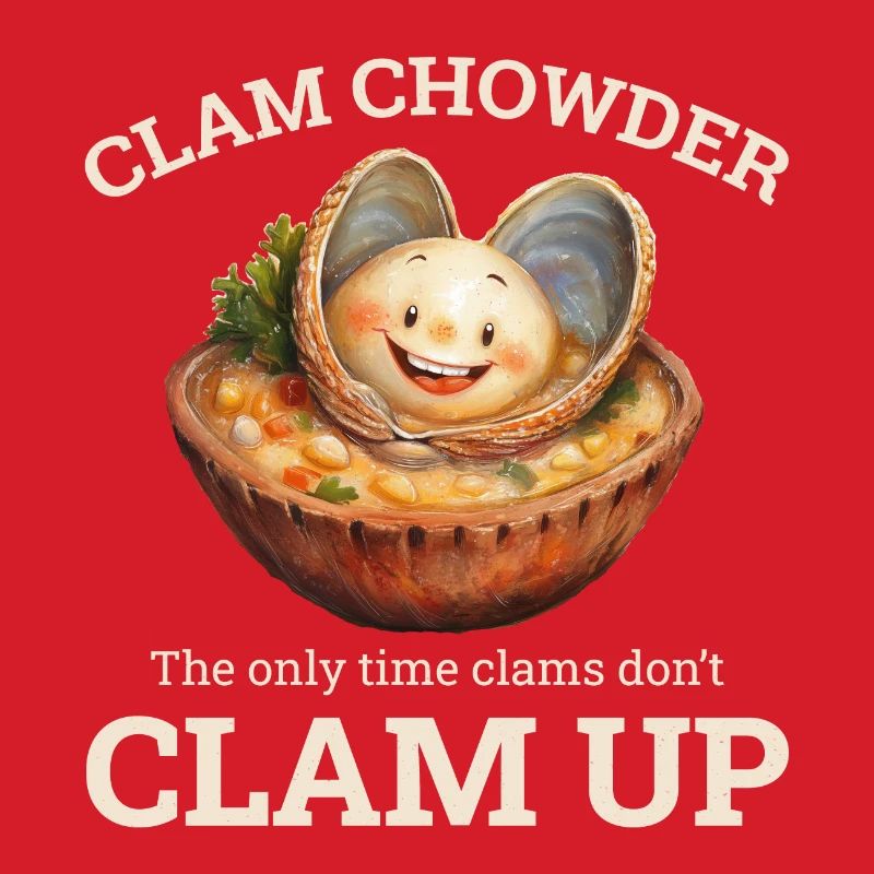 Clam Chowder Shellfish Hilarious Seafood Soup