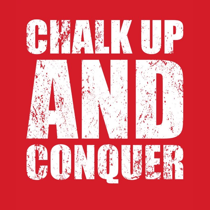 Boulderer Chalk Up et Conquer Bloc