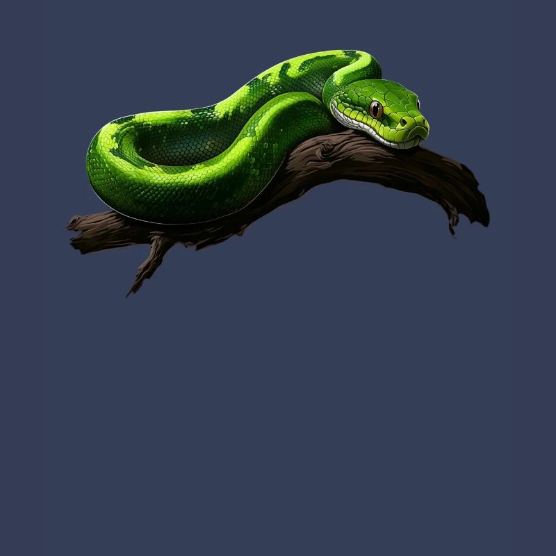 Green Tree Python Snakes Lover Terrarium