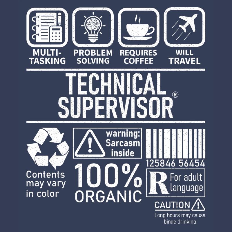 Technical Supervisor multi tasking problem solving