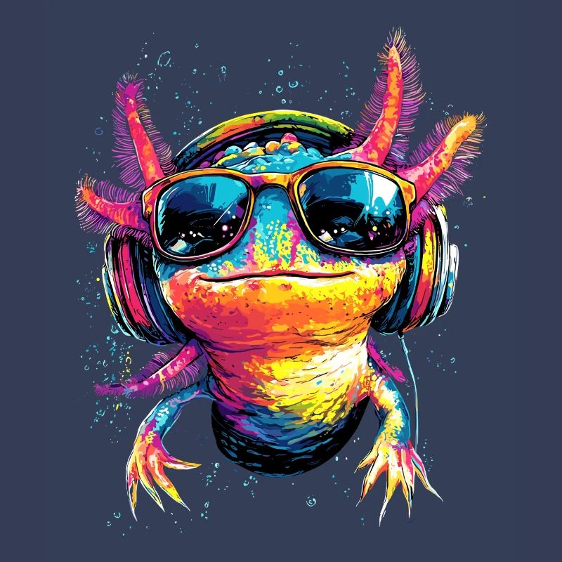 Axolotl Petite queue de triton Queue mignon Axolotl