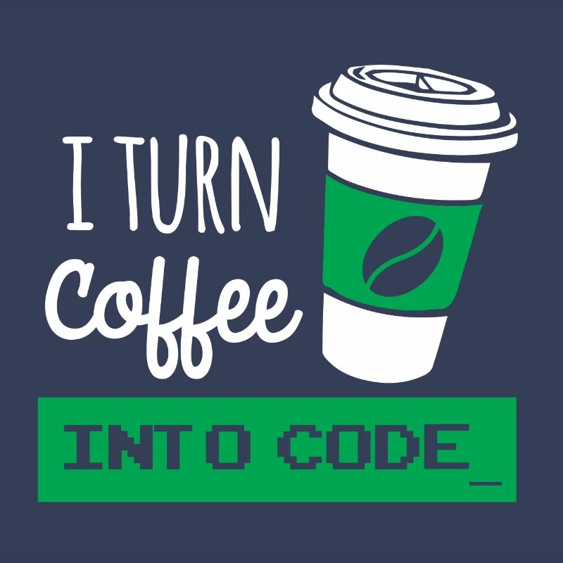 I turn coffee into code developer