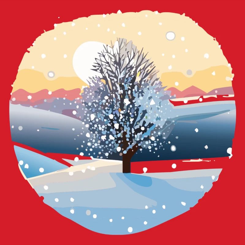 Winter Magic: Snow Magic Tree