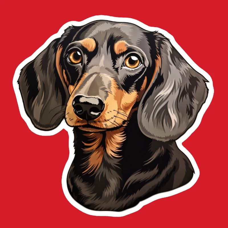 Dackel oder Dachshund