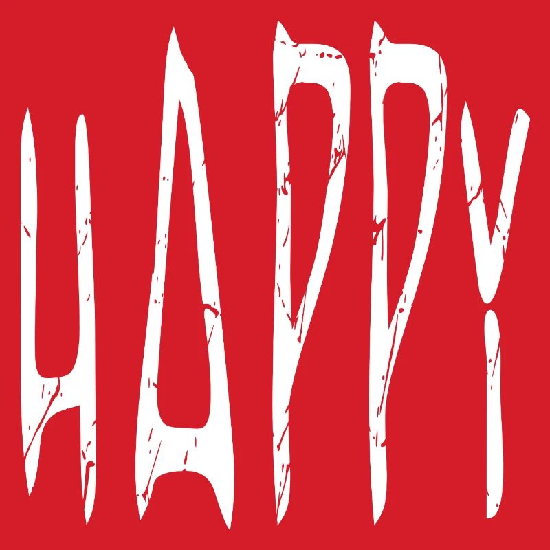 Joy Rough Typographic Pattern