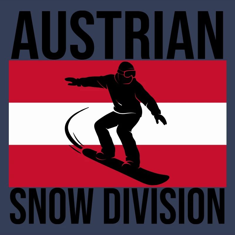 Austrian Snow Division Snowboard Tee