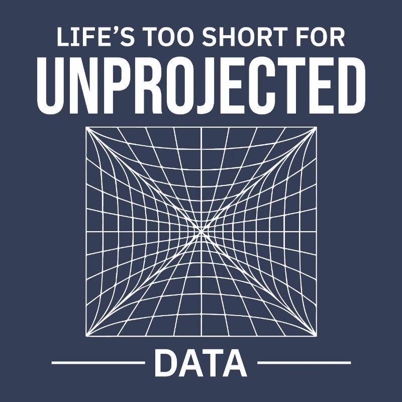 Unprojected Data GIS Cartography Mapping Error