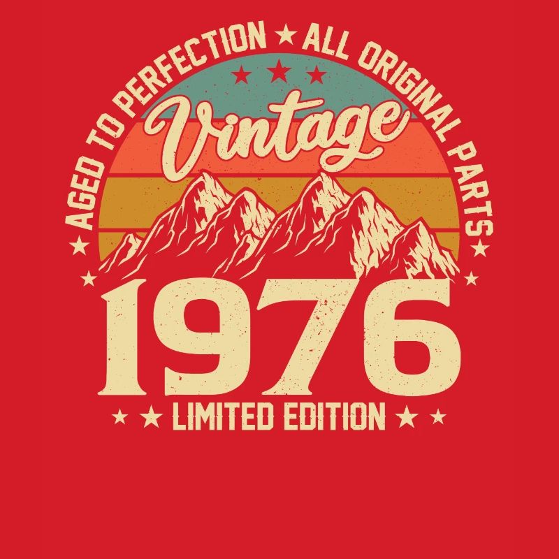 Aged to Perfection 1976 48th Anniversary Vintage