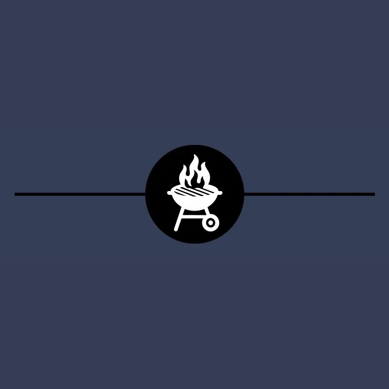 Grill Symbol Grilling Line