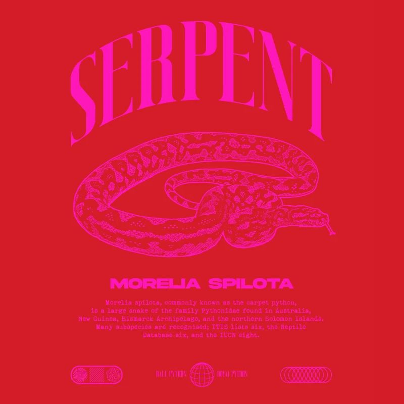 Teppich Python Moderne Reptile Keeper Streetwear