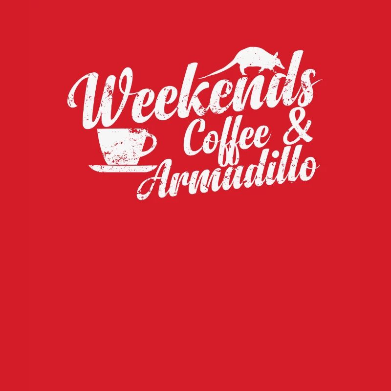 Fine settimana Caffè e Armadillo Mammifero