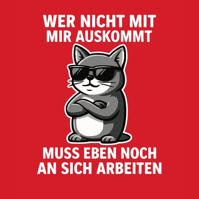 Coole Katze Spruch