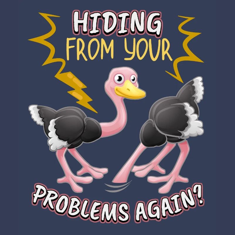 Funny Bouquet Bird-Strauss Comic Problem Solution