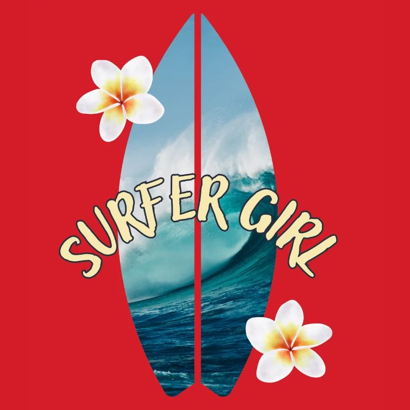 Fille surfeuse