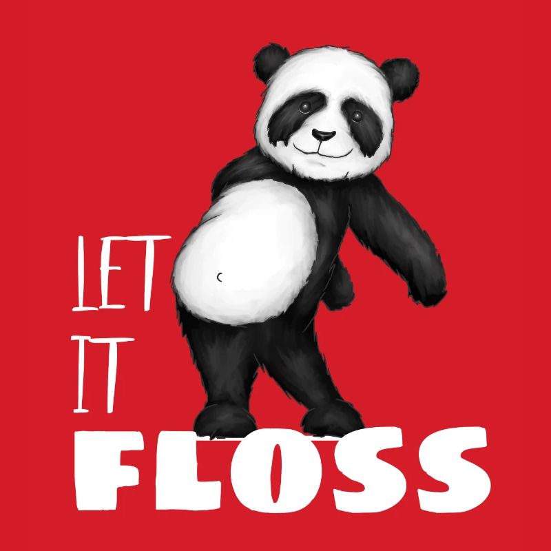 Panda Bear Let it float Let it flow Gift
