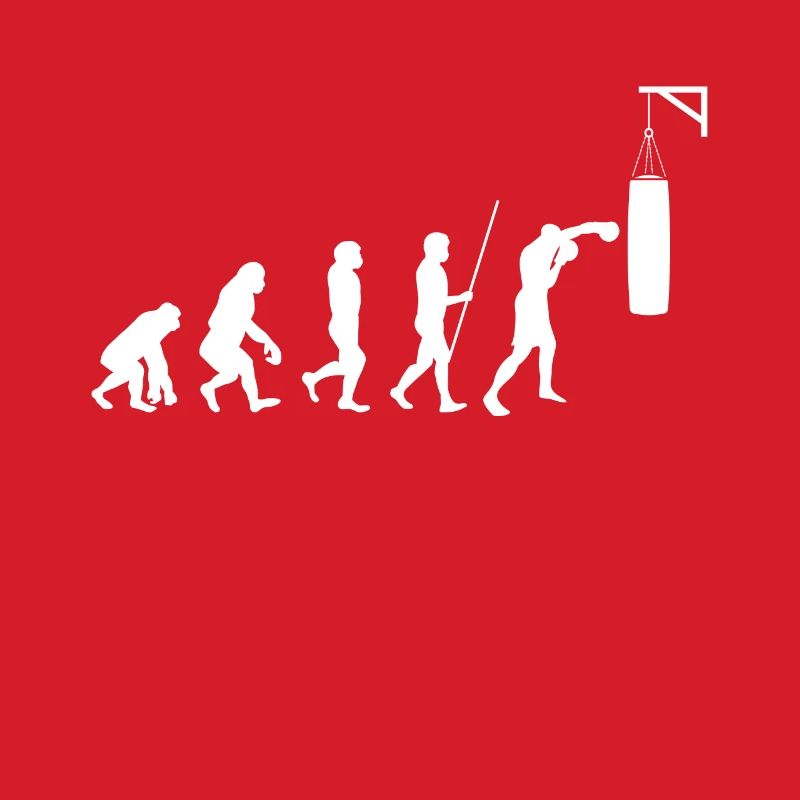 Evolution Boxer Geschenk Boxing Boxhandschuhe