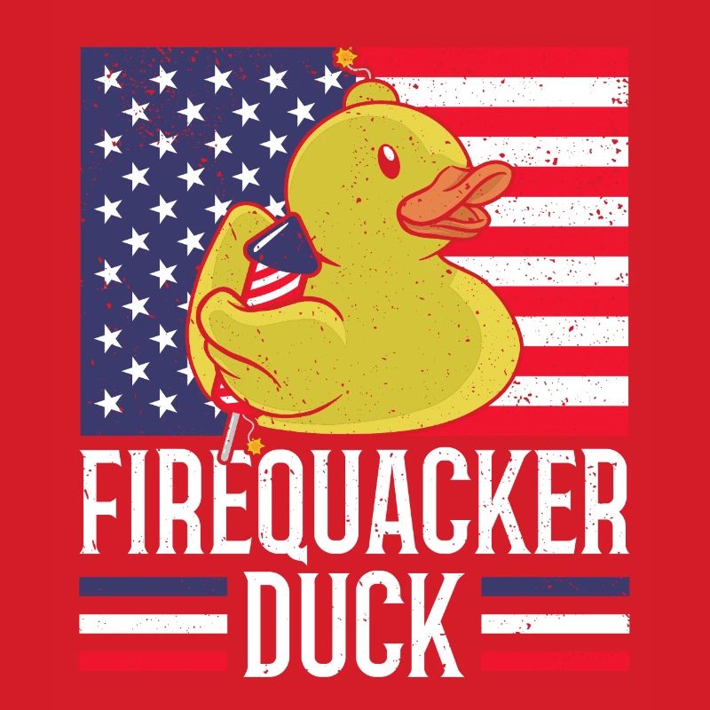 Firequacker Duck 4. Juli Firecracker