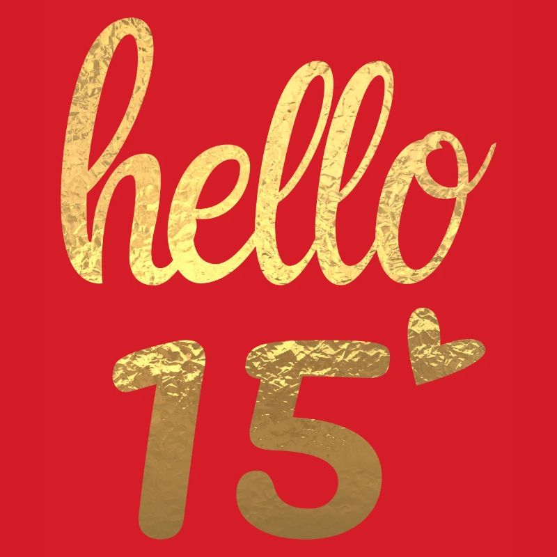 Hello 15 doré
