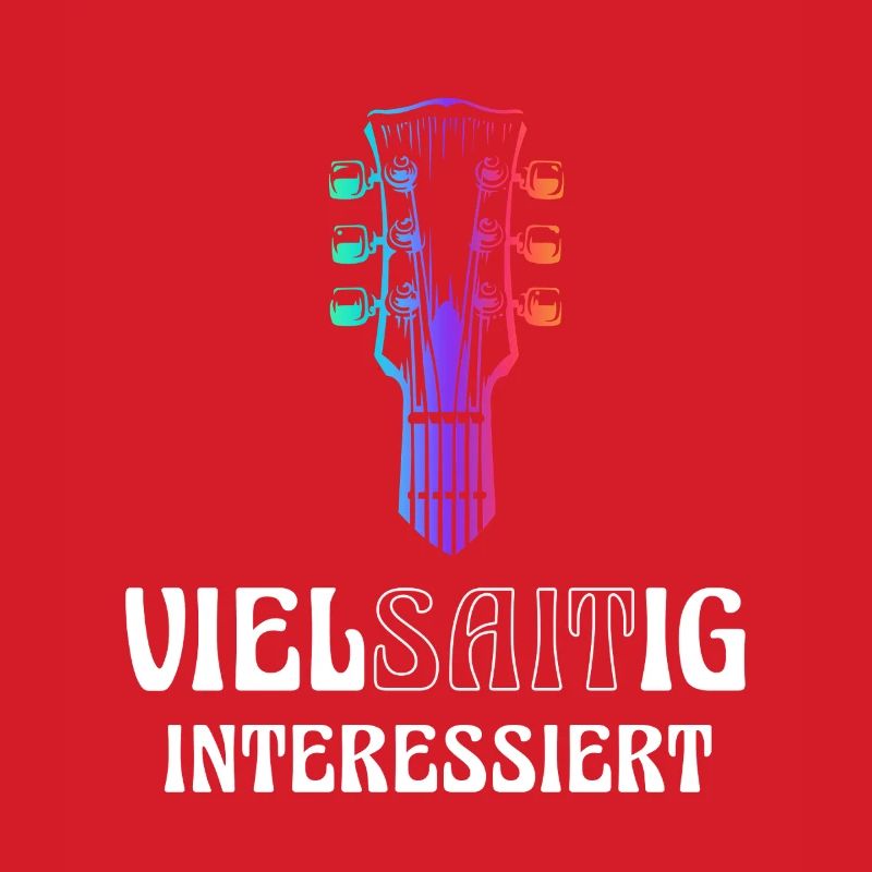 Guitar multi-stringed interested