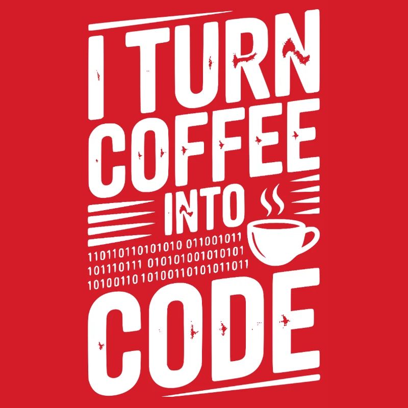 Je transforme le café en code