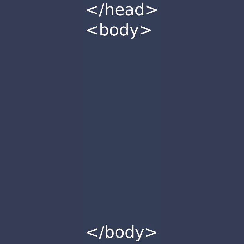 corps de tête html