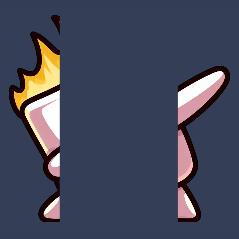 Marshmallow Fire Flame Grilling Dab