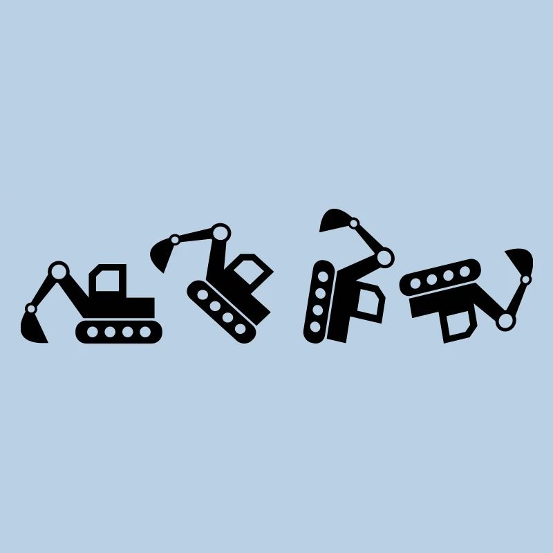 Bagger Baggerfahrer baggern Bauarbeiter Geschenk