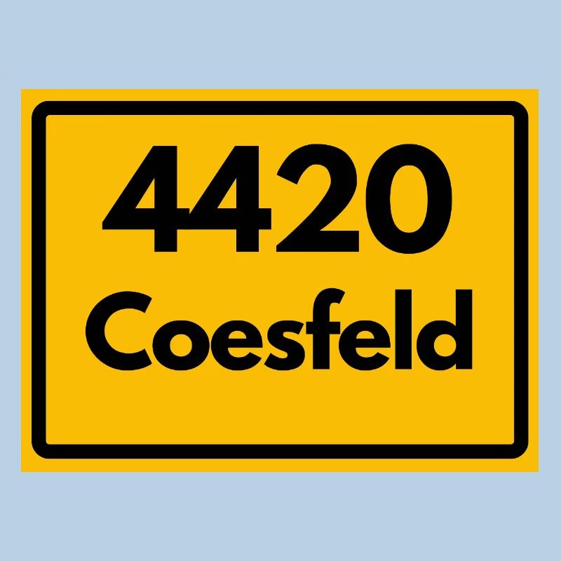 ALTE POSTLEITZAHL PLZ RETRO 4420 COESFELD – NRW