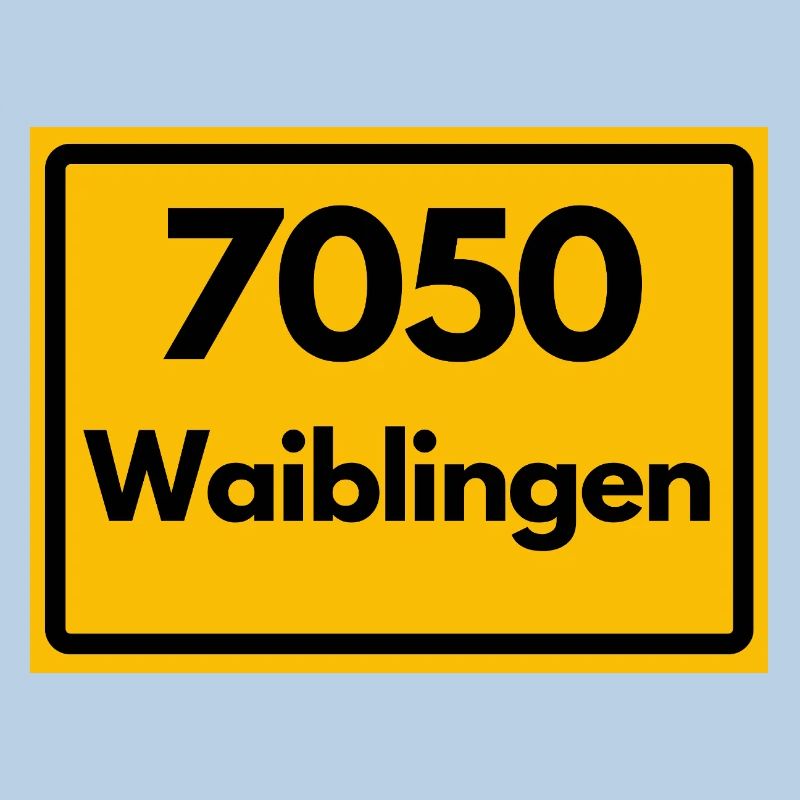 ANCIEN CODE POSTAL RETRO 7050 WAIBLINGEN HEIMAT