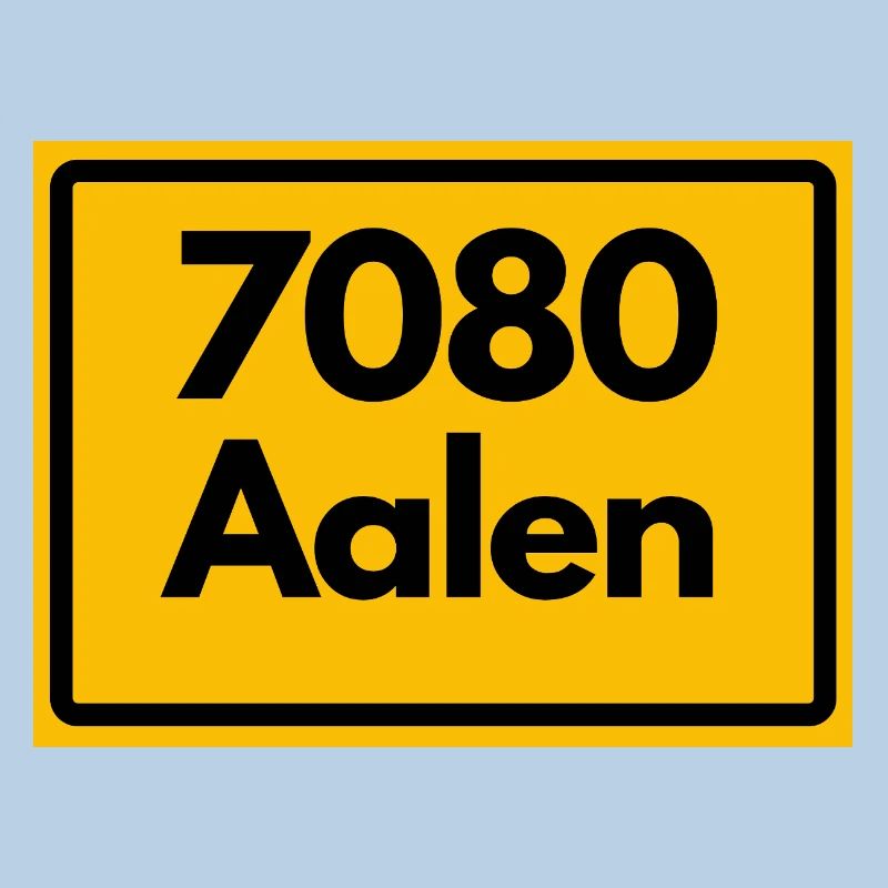 OLD POSTCODE ZIP CODE RETRO 7080 AALEN HEIMATSTOLZ