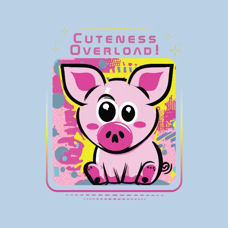 Cochon de boue à libre