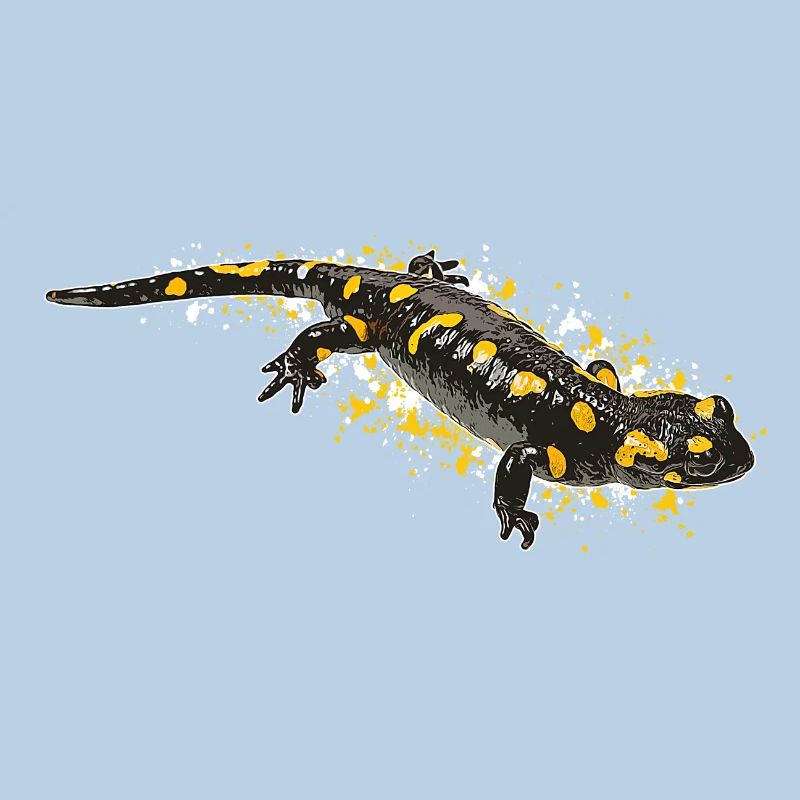 Feuersalamander Salamander