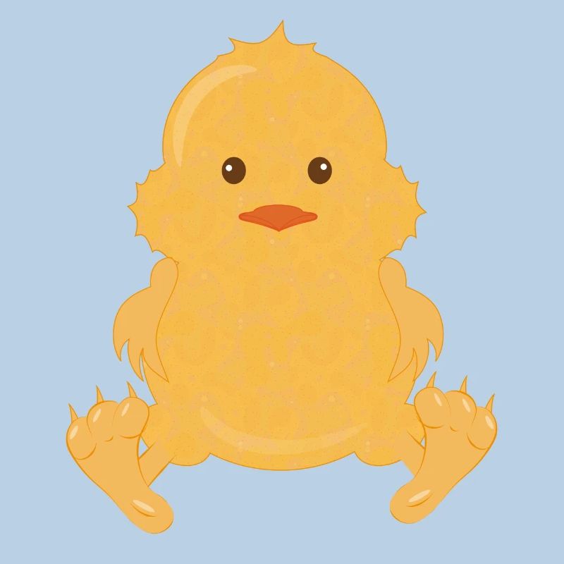Oh comme c’est doux! Un poussin nouvellement éclos
