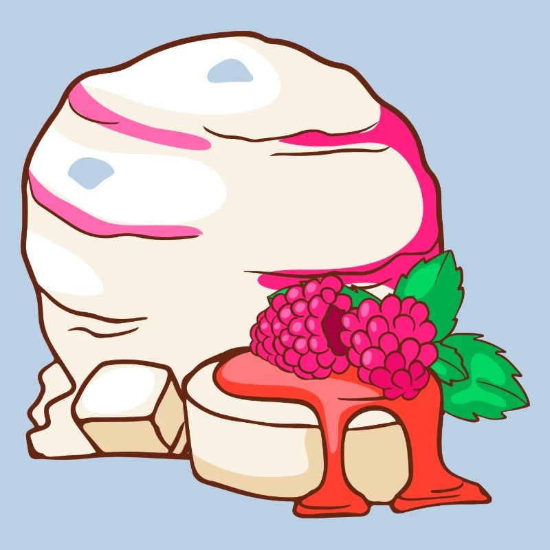 Panna cotta Eis Speiseeis Eiskrem Eiscreme