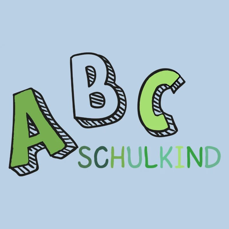 ABC Écolier vert blanc