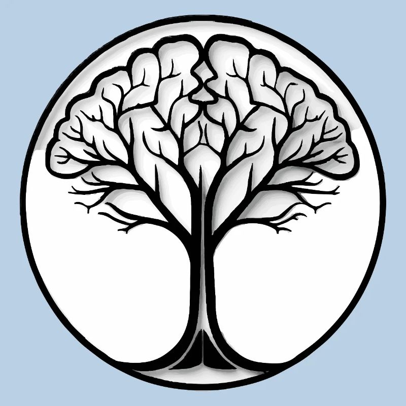 Brain Tree Logo - Mezmerizing Design