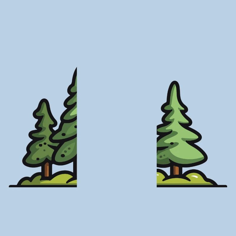 Forest, Trees, Nature