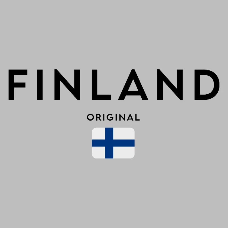 Finnish pride, minimalist sleek design