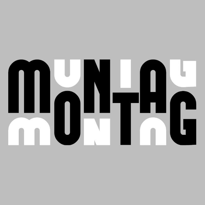 Monday Black/White