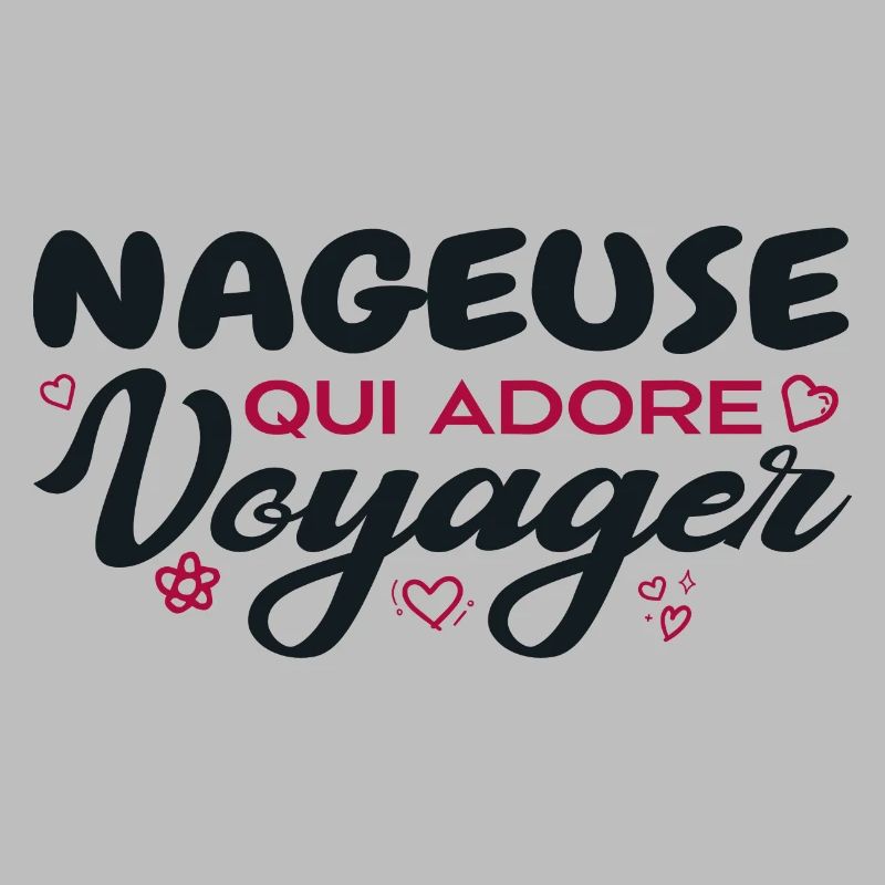 Nageuse globe-trotteuse passionnée de voyages